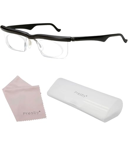 Amazon.co.jp: [PRESBY] ドゥーアクティブ 度数調整付き老眼鏡 遠視